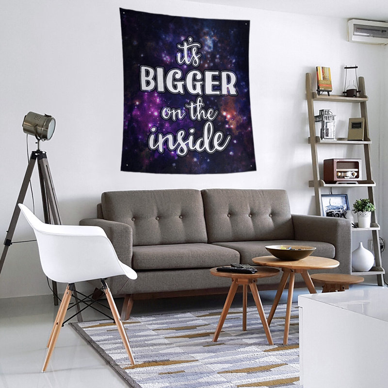 Tapisserie en polyester space citation adventure, H 27,5 po x l 37,5 po