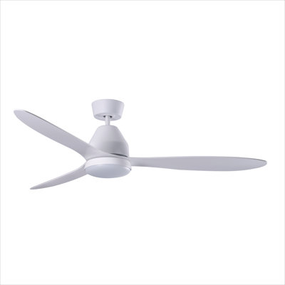 Whitehaven 56in 3-Blades Indoor/Outdoor Ceiling Fan with Remote Control and Light