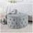 Koehn 29.5" Wide Tufted Round Cocktail Ottoman Plush Comfort Versatile Design Durable Build Stylish Aesthetics-1584269138