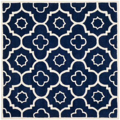 Carolene Hand Tufted Wool Geometric Rug