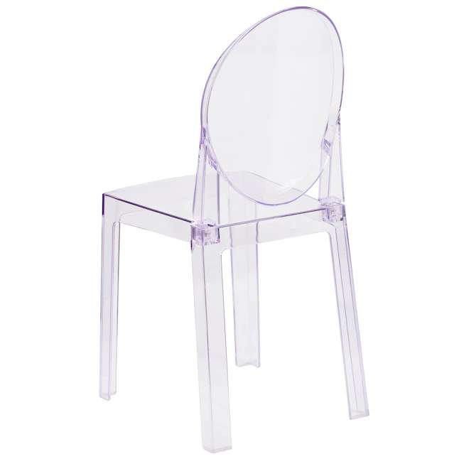 Ethereal Clear Acrylic Side Chair Set of 2 - Modern Design