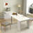 Extendable Dining Table with Outlet