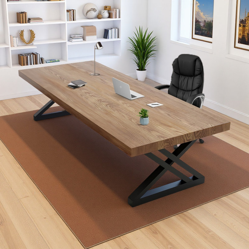 Bureau d'ordinateur 78,75 pouces Modern, H 29,53 po x l 78,74 po x P 31,5 po