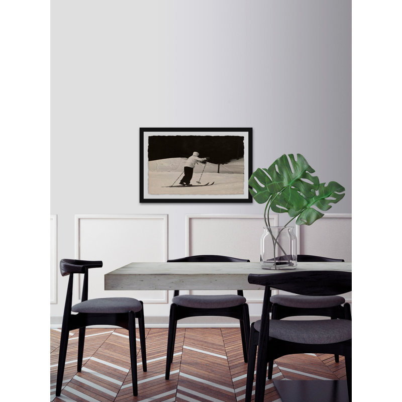 Cross Country Ski - Single Picture Frame Print, 61 cm H x 91 cm W