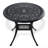Set Of All-Weather Cast Aluminum Dining Furniture Set-1615418184