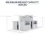 Mashiya Steel Height -Adjustable Ceiling Mounted Rack-2094329548-2082567308