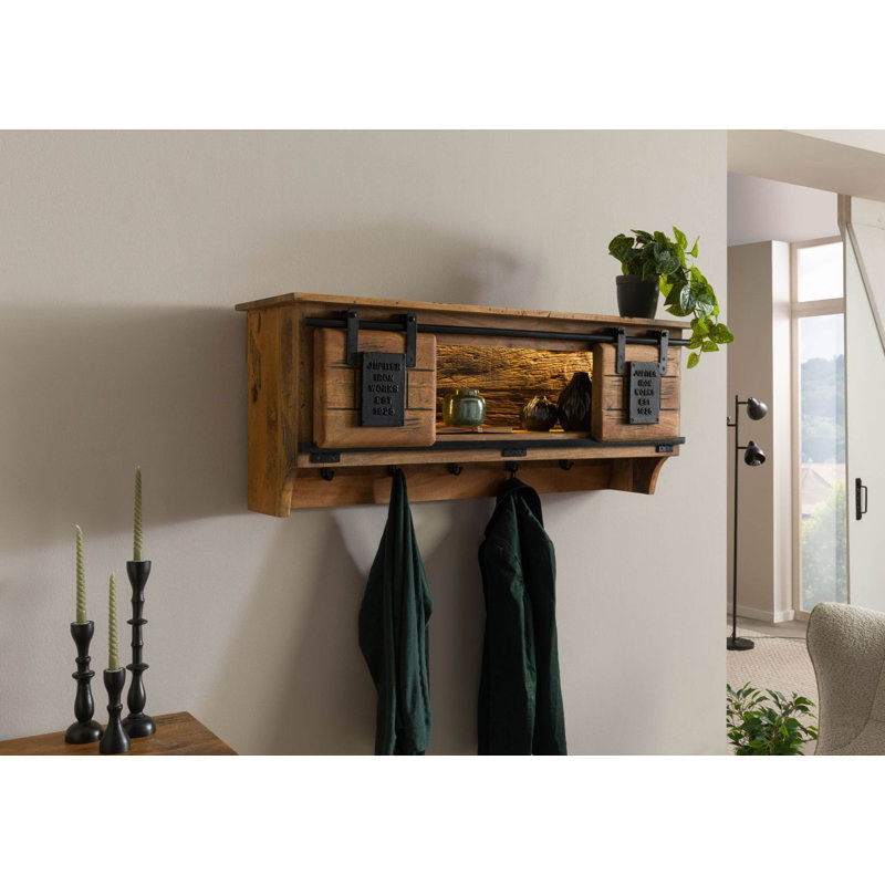 RAILWAY LUX Floating Shelf, 450cm H x 115cm W x 30cm D