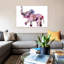 Elephant-Evelyn by Oxeye Floral Co - Wrapped Canvas Giclee Art Print-41186686