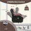 Le fauteuil électrique électrique Power Lift, adapté aux personnes âgées, avec fonctions de chauffage et de vibration, cuir polaire avec USB, peut être utilisé pour s'allonger.