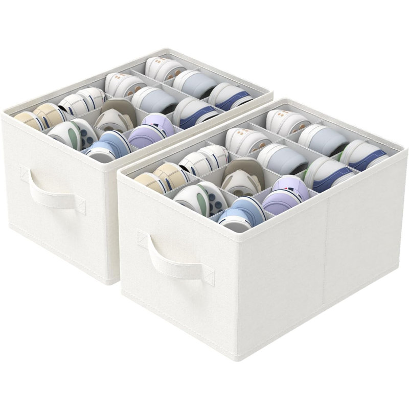 24 Pair Shoe Storage Box