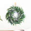 32cm Artificial Lavender Round Door Decoration Wreath