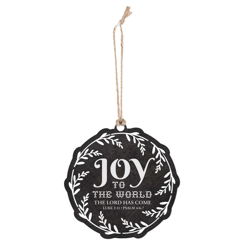 Ornement en métal 4H Joy To The World