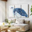 «Turtle In The Blues» sur toile-641877482