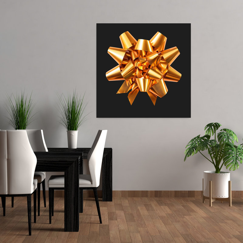 Art contemporain contemporain élégant et vibrant, H 36 po x l 36 po