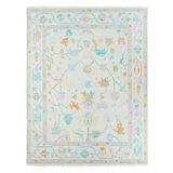Jaipur Living Raisha EVE05 Handknotted Floral Ivory and White Area Rug (8'x10')