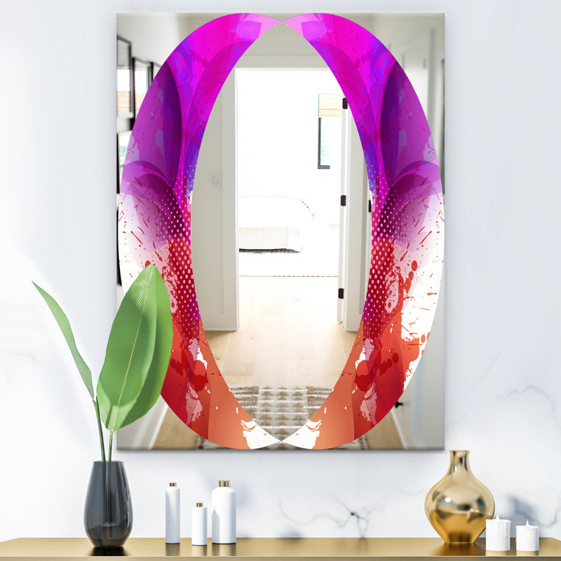 Miroir d'appoint Colorful, H 39,4 po x l 29,5 po