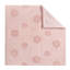 Édredon en chenille réversible à motif floral double / grand rose avec coussin décoratif à motif floral à l'envers, lavable à la machine, rembourrage 4 pièces, preuve
