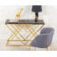 Ewert 120cm Glass Top Console Table-426851621