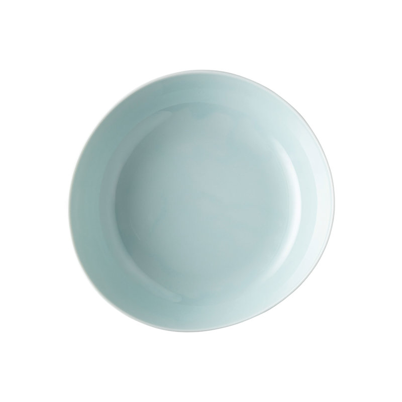 Junto Porcelain Dinner Plate, Opal Green