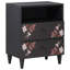 50cm W Solid Wood Bedside Table