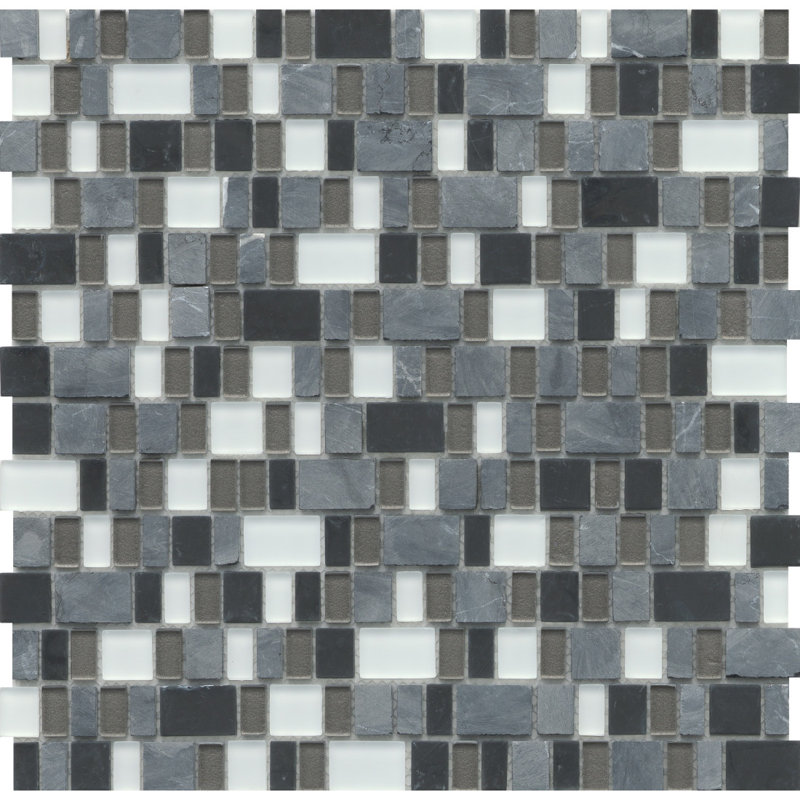 Unique™ 12" x 12" Random Mosaic Tile, Poem