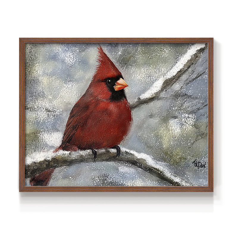 «Chirstmas Art-X», reproduction encadrée, H 22 po x l 28 po, Noyer