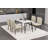 Flaux Leather Upholstered Metal Dining Chairs-1617810804-1617810803