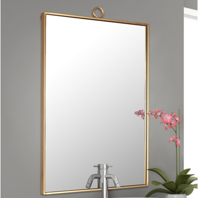 Metal Flat Wall Mirror