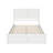 Jeinny Solid Wood Low Profile Platform Bed with Matching Footboard-101454303-118944235