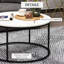 Table basse ronde