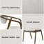 Chaise de salle à manger, fauteuil, fauteuil d'appoint pour l'intérieur