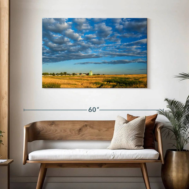 Alvord Alberta Stavely Prairie Landscape, H 30 po x l 45 po