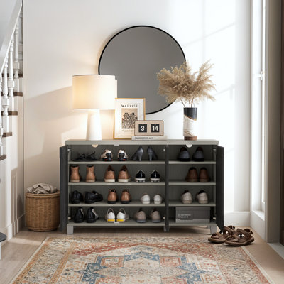 Baron 16 Pair Shoe Storage Cabinet