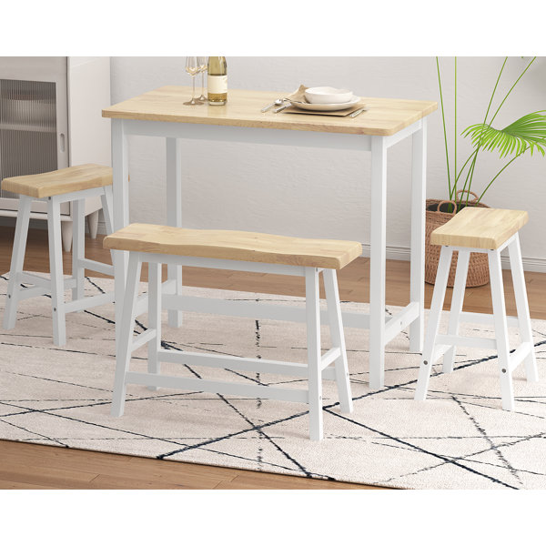 Winston Porter Santia 4 - Piece Dining Set | Wayfair