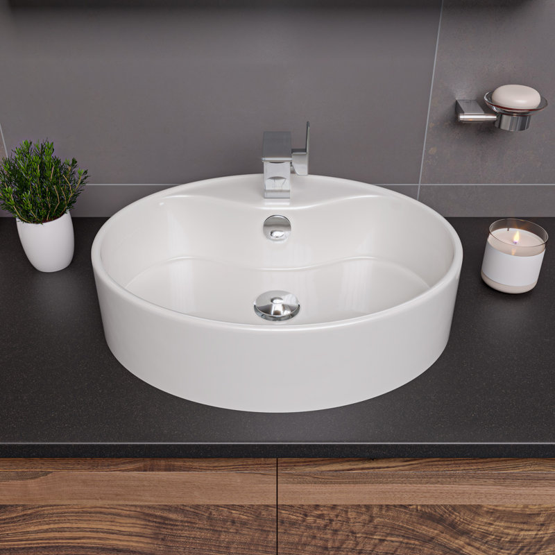 Brushed Nickel 6-Piece Bathroom Accessory Set with Glass Dish