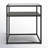 Duran Glass Top End Table