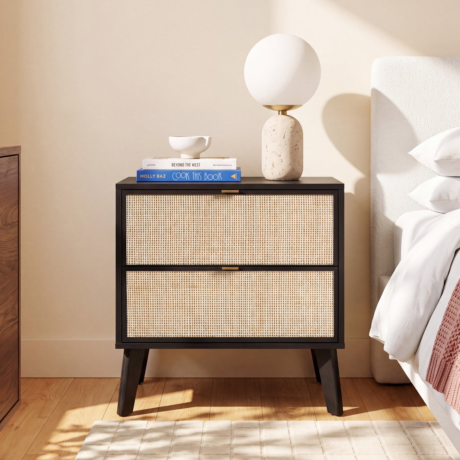 Cory Nightstand, Black