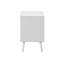 Table d'appoint, table d'appoint, bout, chambre à coucher, salon, table de chevet, tiroir de rangement, stratifié, moderne, contemporain
