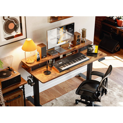 Bureau pour travailler debout à hauteur réglable