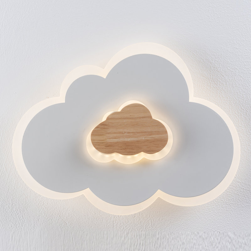 Kimihide Acrylic LED Flush Mount