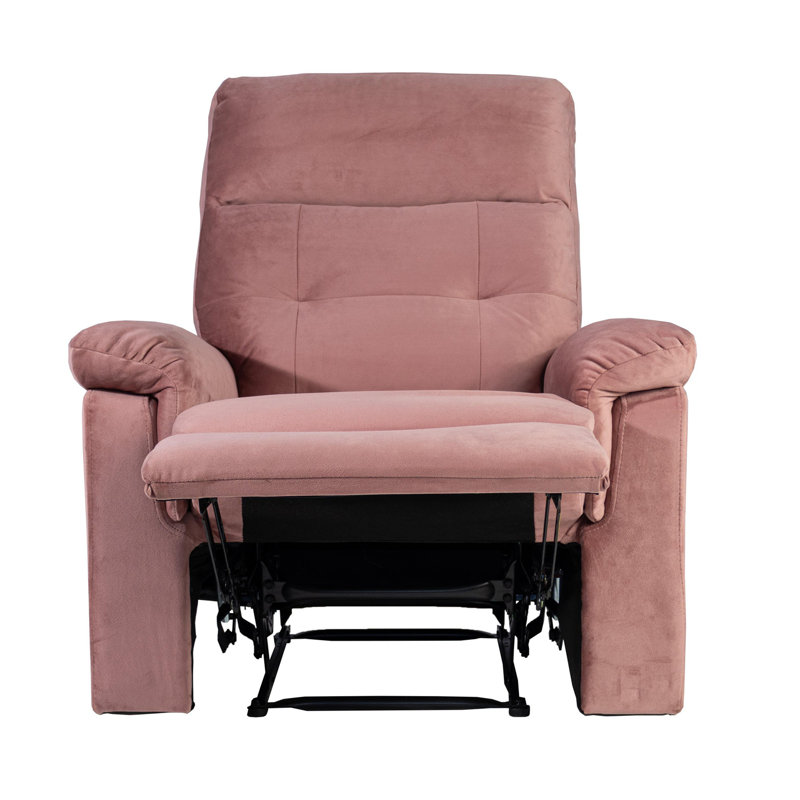 Single Recliner, Pink