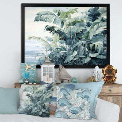 Downe - Coastal Tropical Wall Art