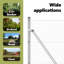 Welded Wire Fence With 7 Posts Steel-94018049-94017020