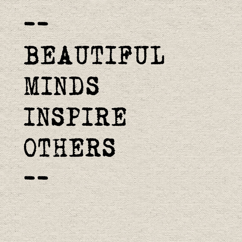 Beautiful Minds Inspire - Wrapped Canvas Print, 102cm H x 102cm W x 4cm D