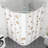 Corner Shower Curtain Rod for Bathroom Bathtub