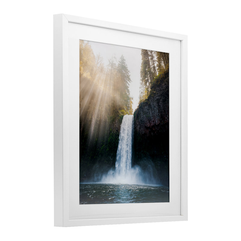 Cascade de cascades magiques, reproduction encadrée sous verre, conception de Jared Kreiss, H 21 po x l 17 po
