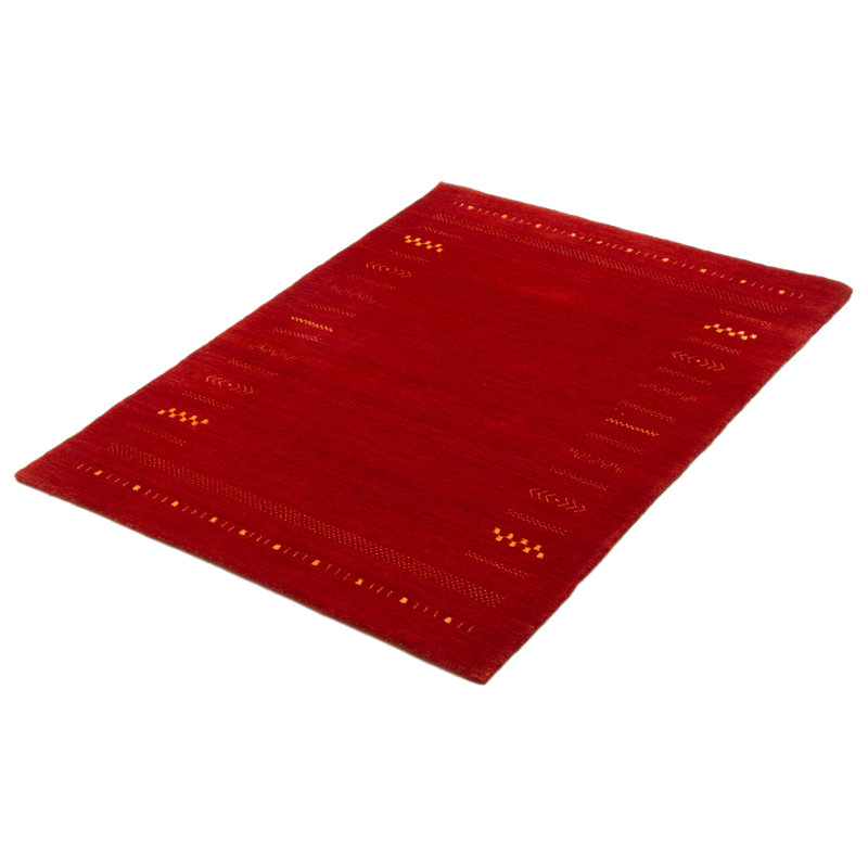 Tapis rouge Kashkuli Gabbeh 3 pi 11 po x 5 pi 10 po