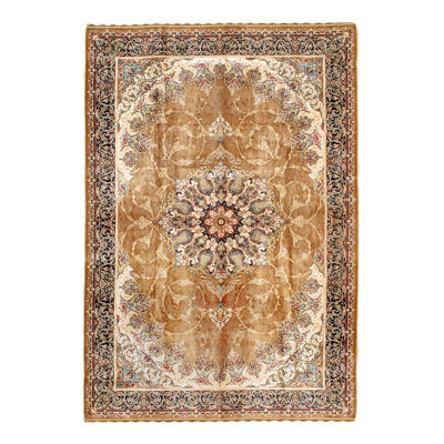 Tapis persan Qum Design 3'3"X 5'