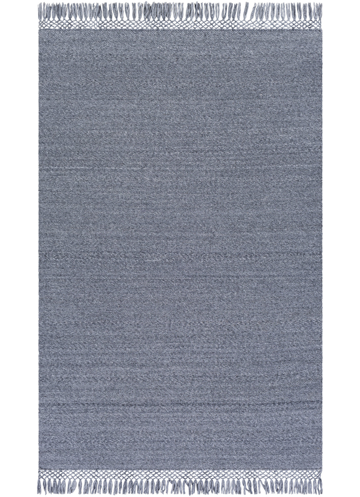 Loretta Gray Hand-Woven Outdoor Rug, Rectangle 5' x 7'6"