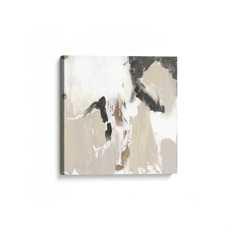 "Mosaïque monochrome V2" sur toile, Toile tendue, H 24 po x l 24 po x P 1,25 po